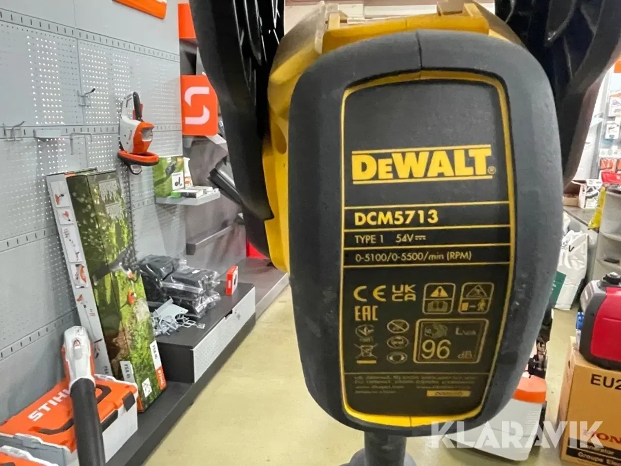 Billede 5 - Græstrimmer DEWALT DCM5713N-XJ