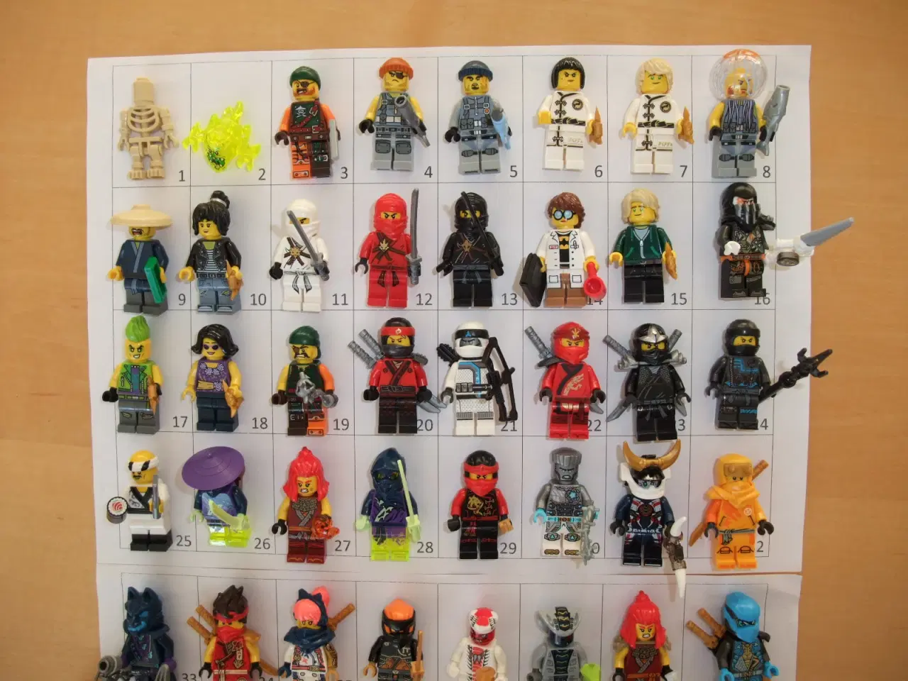Billede 2 - Lego Ninjago Figurer 