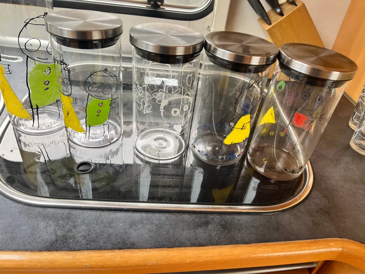 Billede 4 - Glas med børnemotivet