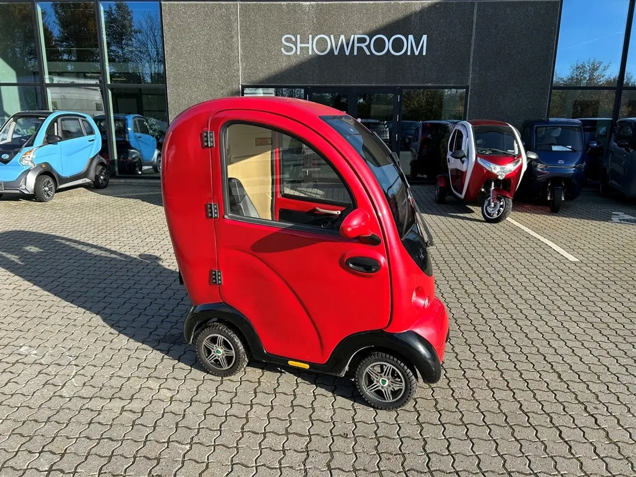 Billede 1 - City Kabine rød