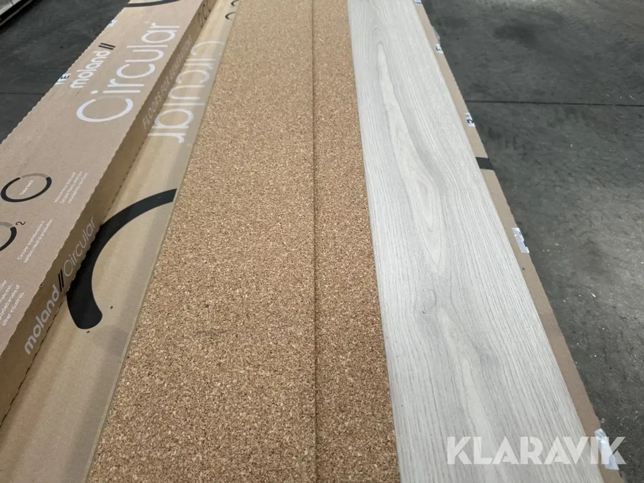 Billede 6 - Gulv Moland Oak Cork Plank French White 104,64m2