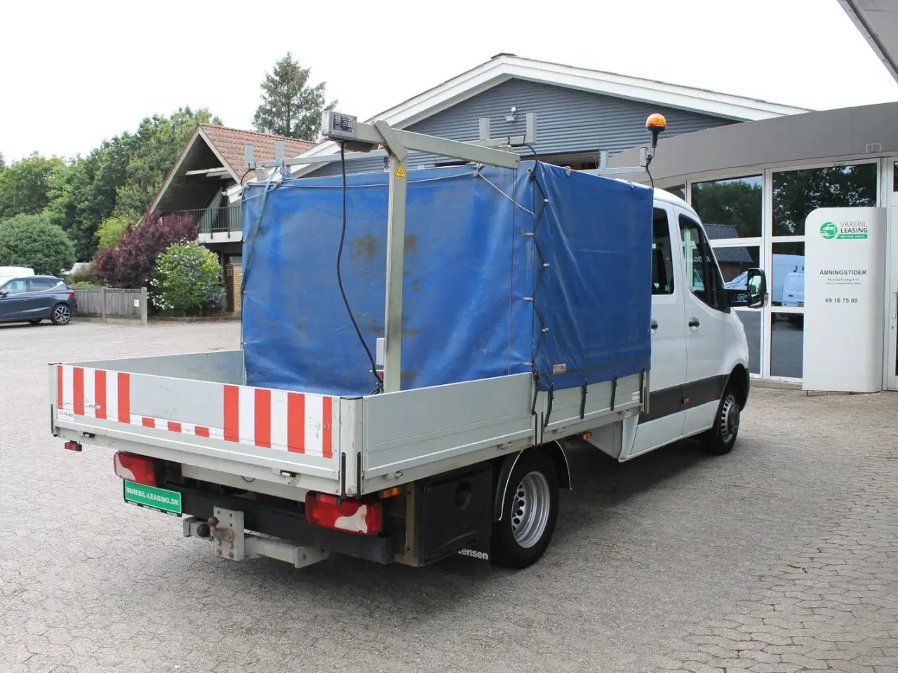 Billede 7 - Mercedes Sprinter 516 2,2 CDi A2 Mandskabsvogn m/lad RWD