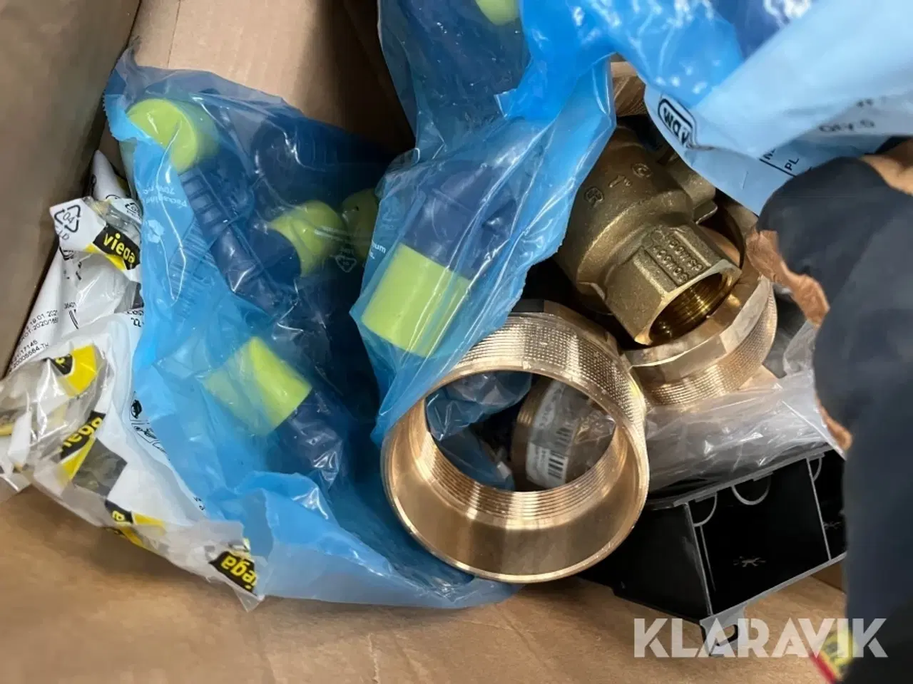 Billede 6 - Lot - fittings, rør, slanger og øvrigt