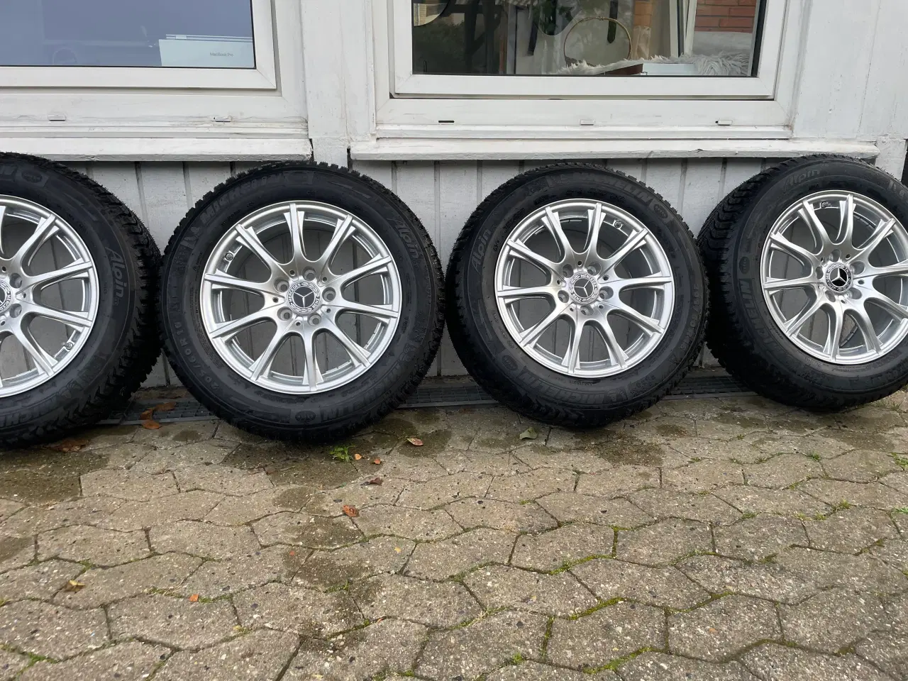 Billede 2 - 4 x styk vinter dæk med Alu-fælge 16