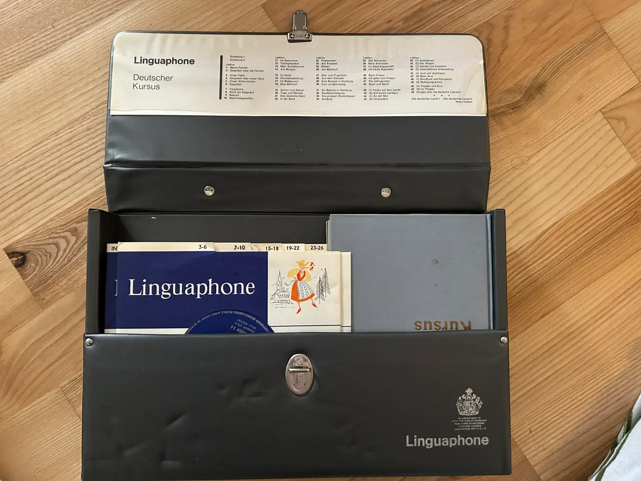 Billede 1 - Linguaphone tyskkursus 45 rpm plader fra 1969