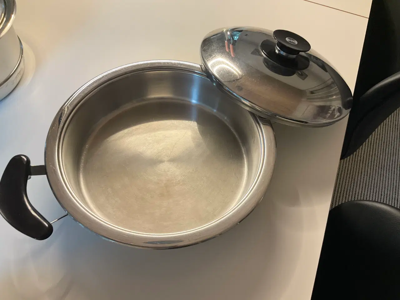 Billede 7 - Diverse AMC gryder og dampindsats til grøntsager