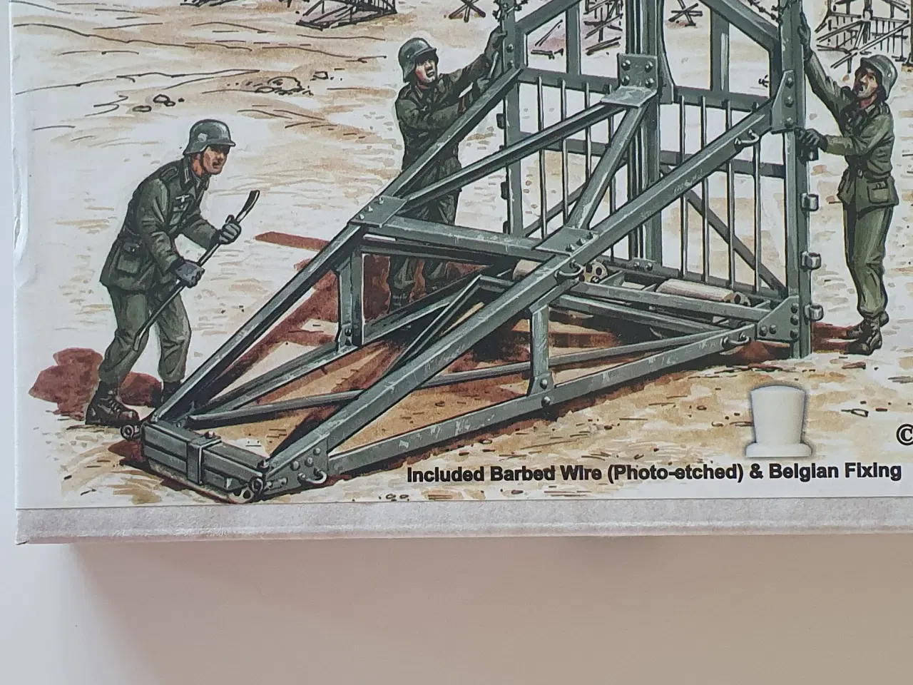 Billede 1 - Tysk "Belgian barriere" 1/35