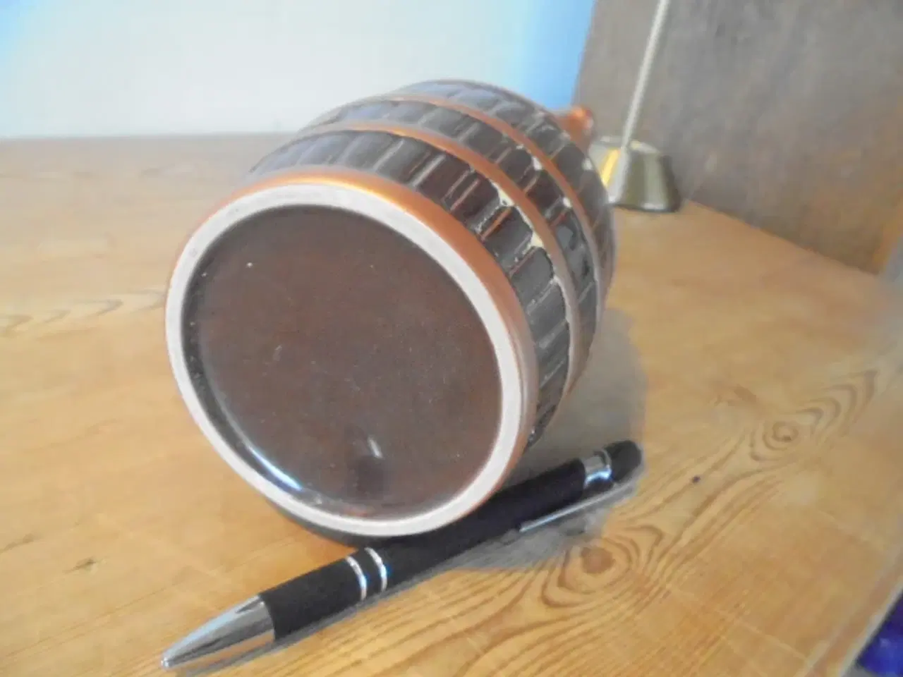 Billede 5 - Old malt Cask whiskykande formet som trætønde