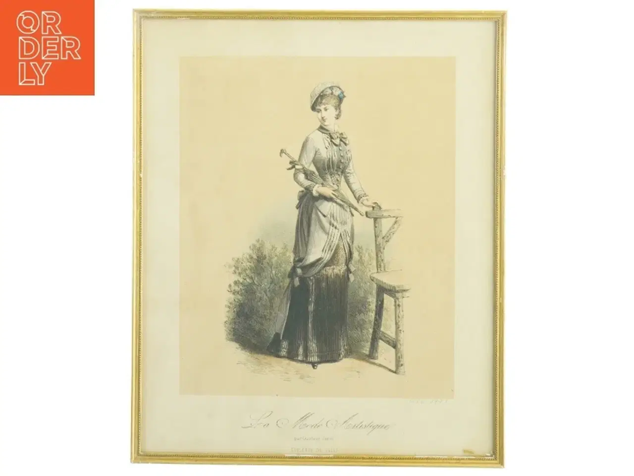 Billede 11 - Vintage modeillustrationer (str. 35 x 28 cm)
