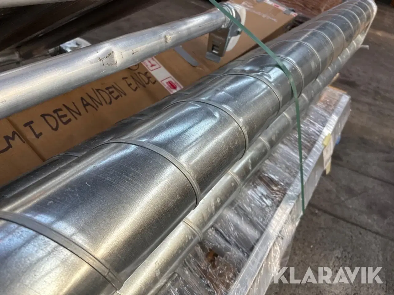 Billede 6 - Blandet lot rullestillads, rør, tagrender, stålbordplade