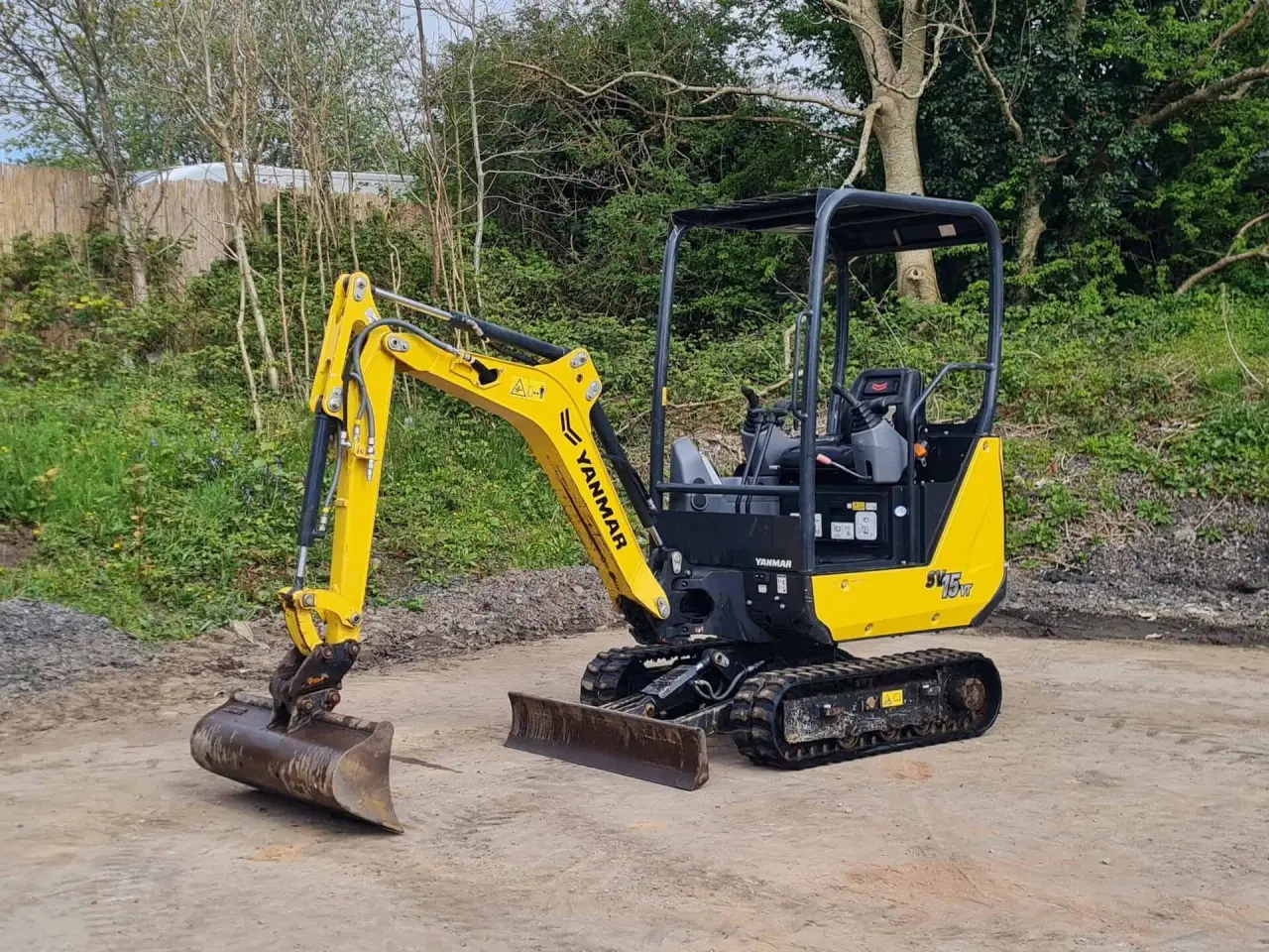 Billede 1 - Minigraver - Yanmar SV15