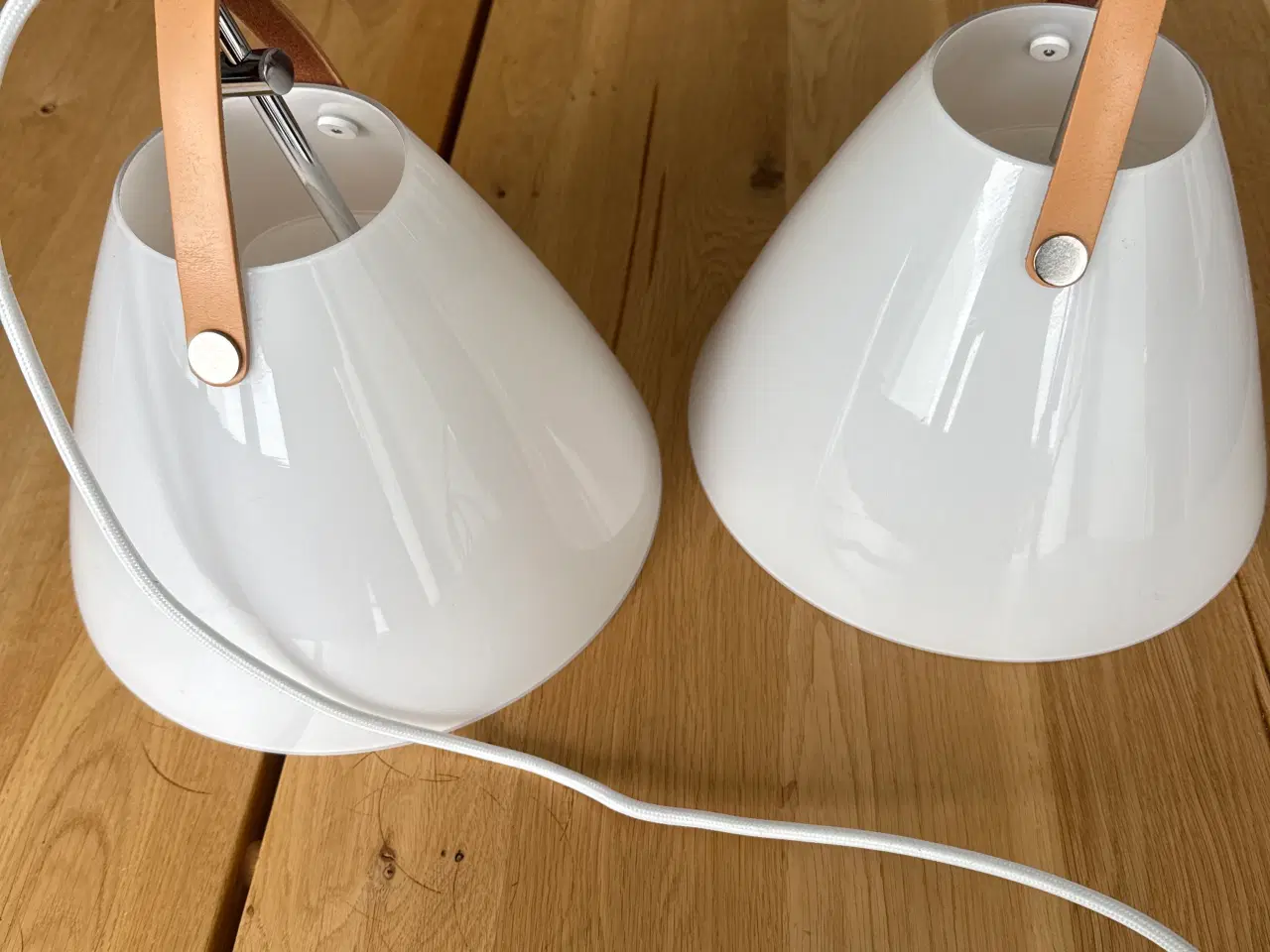 Billede 2 - 2 stk Nordlux glas-pendler