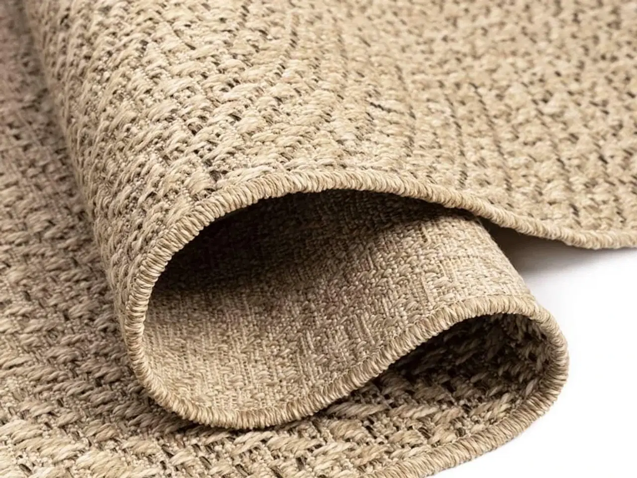 Billede 5 - Gulvtæppe ZIZUR 240x340 cm jute-look indendørs og udendørs