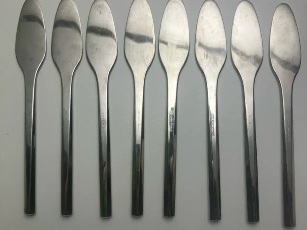 Billede 1 - 8 x Georg Jensen, Prisme smørknive 