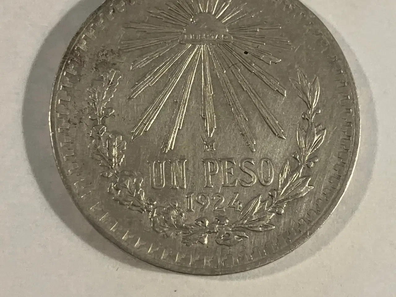 Billede 1 - Un Pesos Mexico 1924