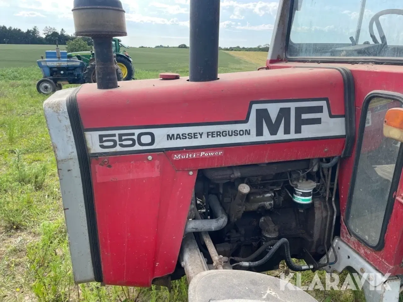 Billede 9 - Veterantraktor Massey Ferguson 550