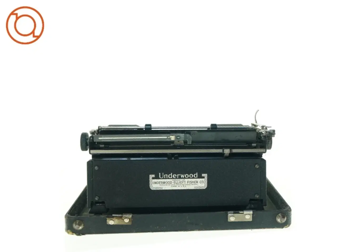 Billede 5 - Vintage Underwood skrivemaskine med etui fra Underwood (str. 33 x 14 cm)