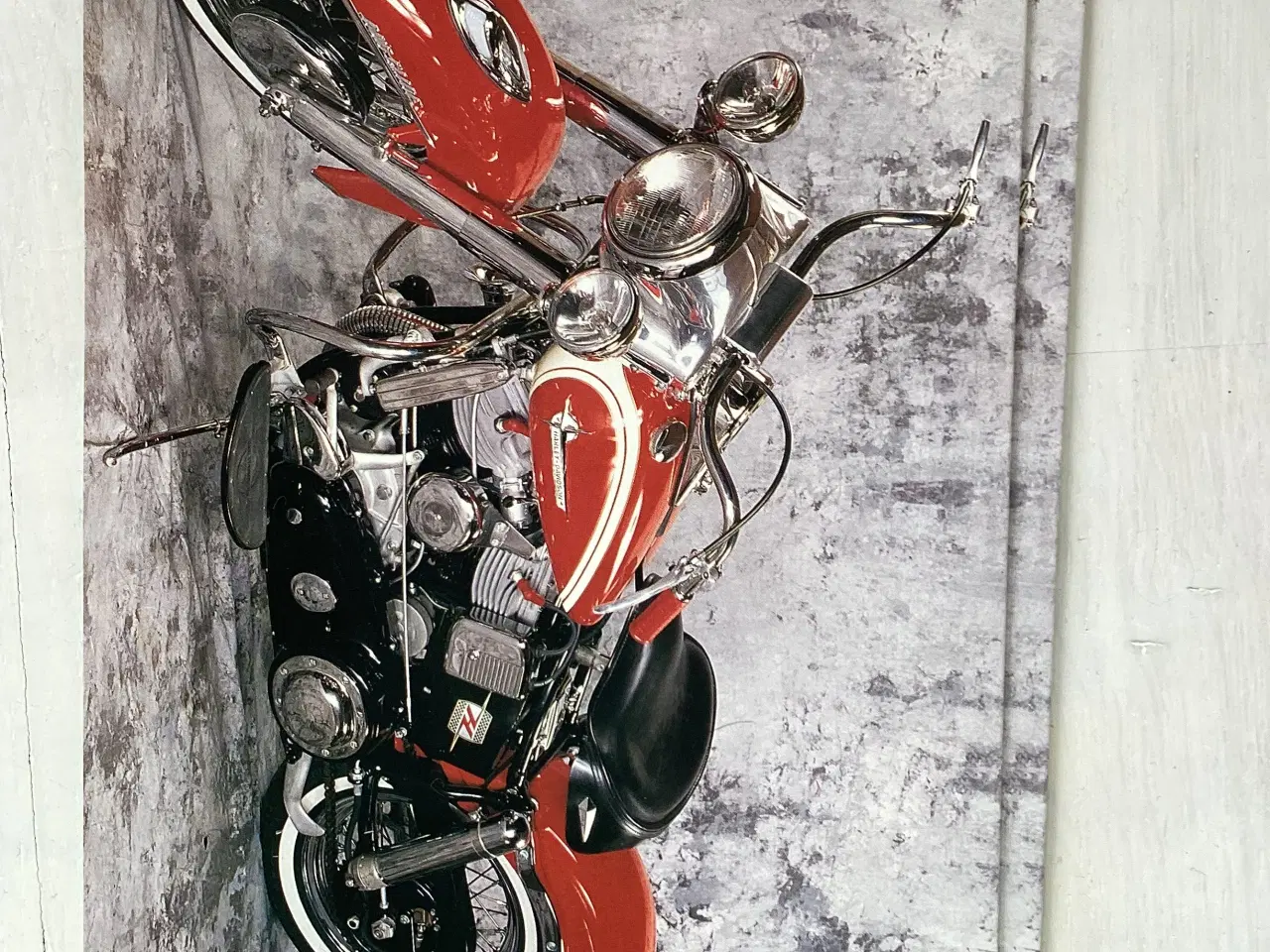 Billede 5 - Kort- postkort af Harley Davidson motorcykler 