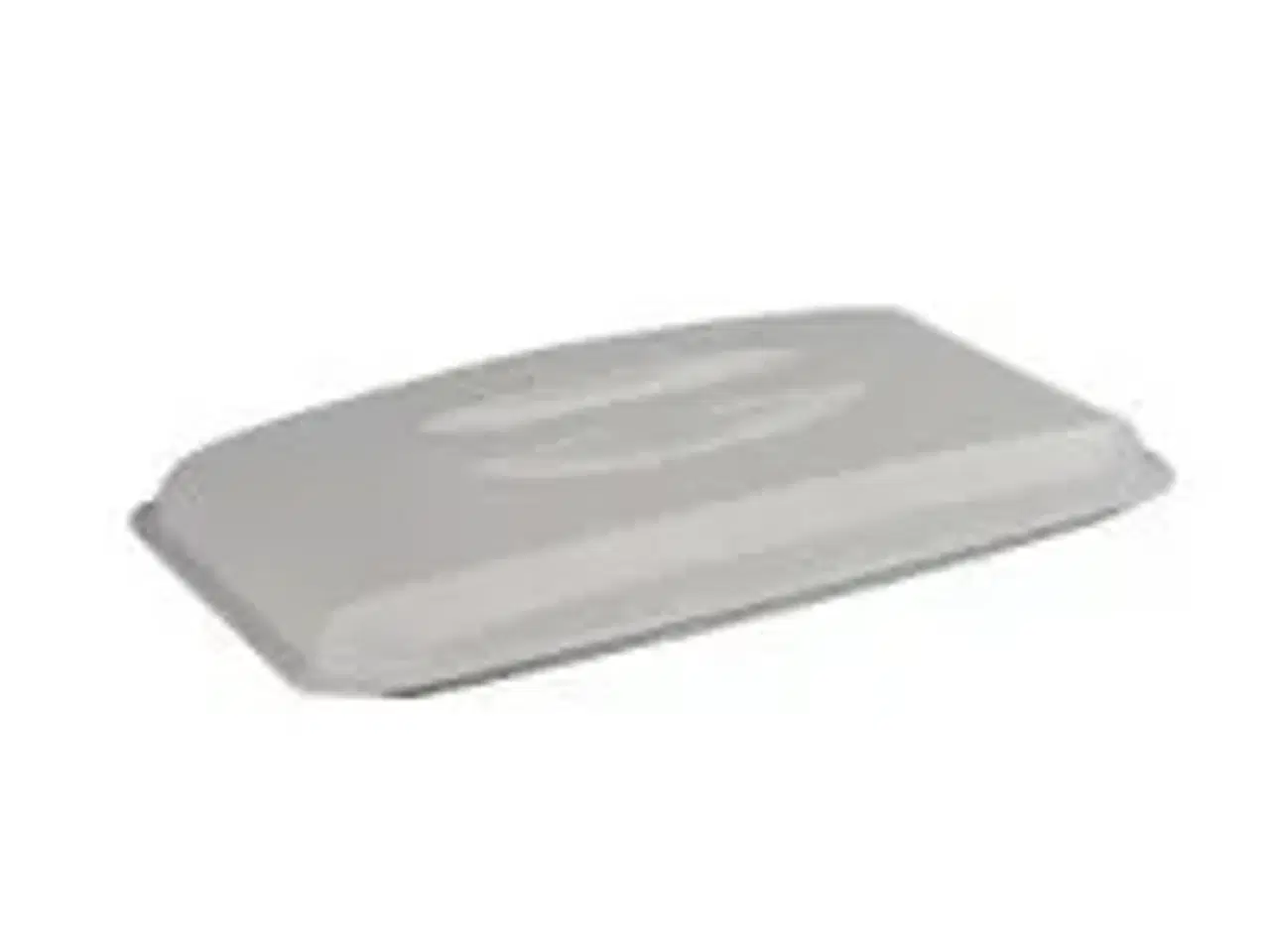 Billede 1 - 4 stk. Låg beholder 60 ltr plast grå