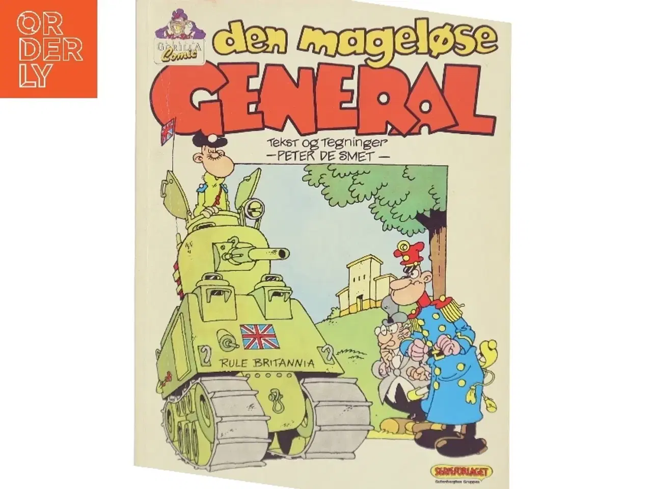 Billede 1 - Den mageløse General af Peter de Smet (Bog)