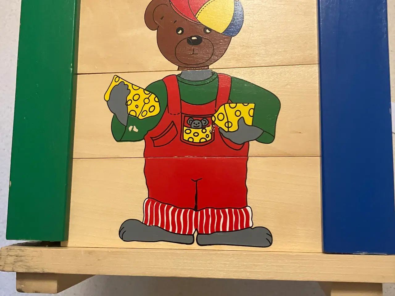 Billede 1 - Puttekasse med mange klodser