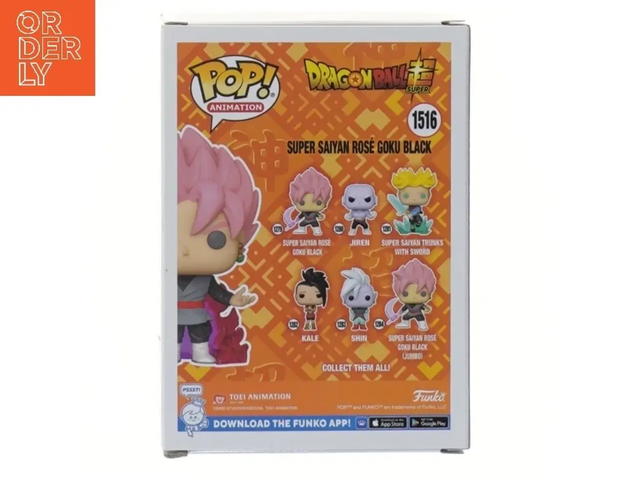 Billede 2 - Funko Pop figur: Super Saiyan Rosé Goku Black fra Funko (str. 14 cm)