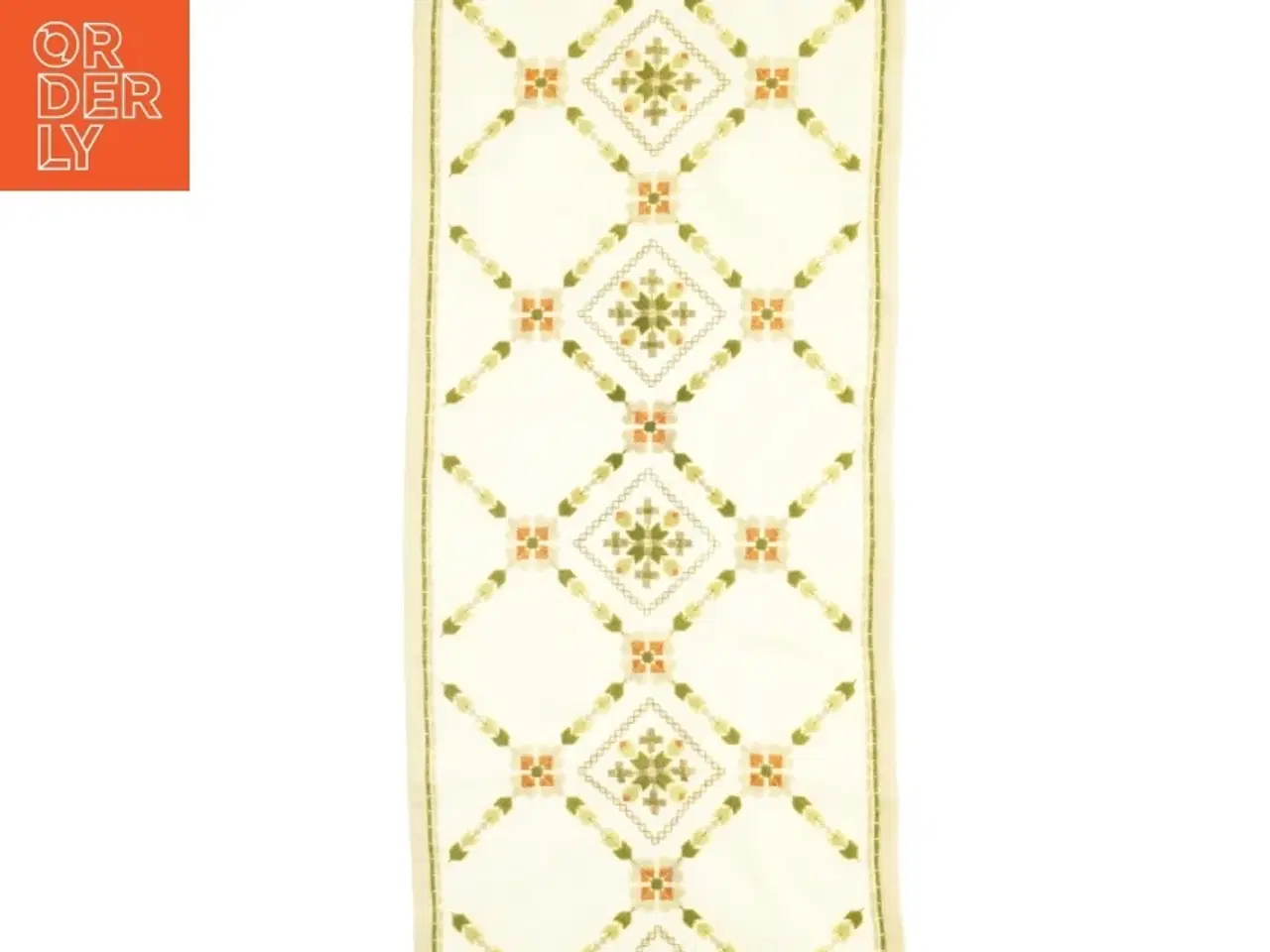 Billede 4 - Broderet bordløber (str. 120 x. 43 cm)