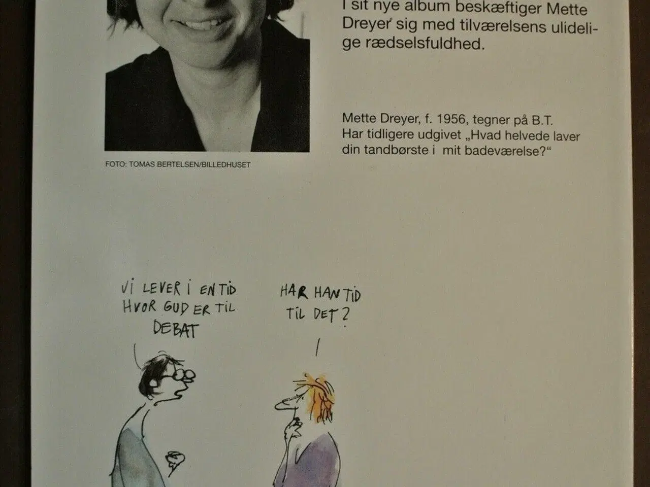 Billede 2 - hvad helvede er meningen, af mette dreyer, Tegnese