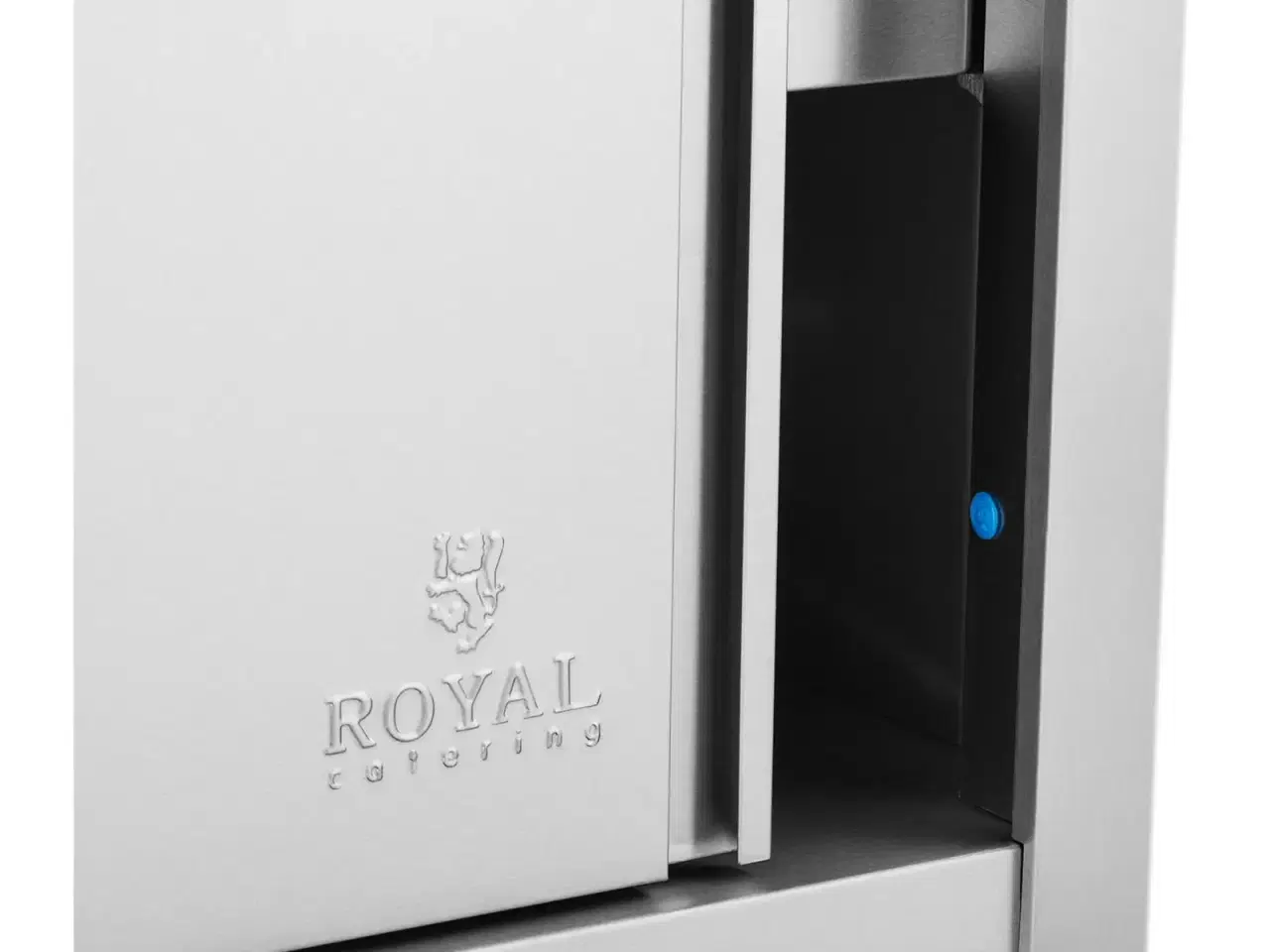 Billede 2 - Vægskab i Rustfrit Stål – 200 x 45 cm