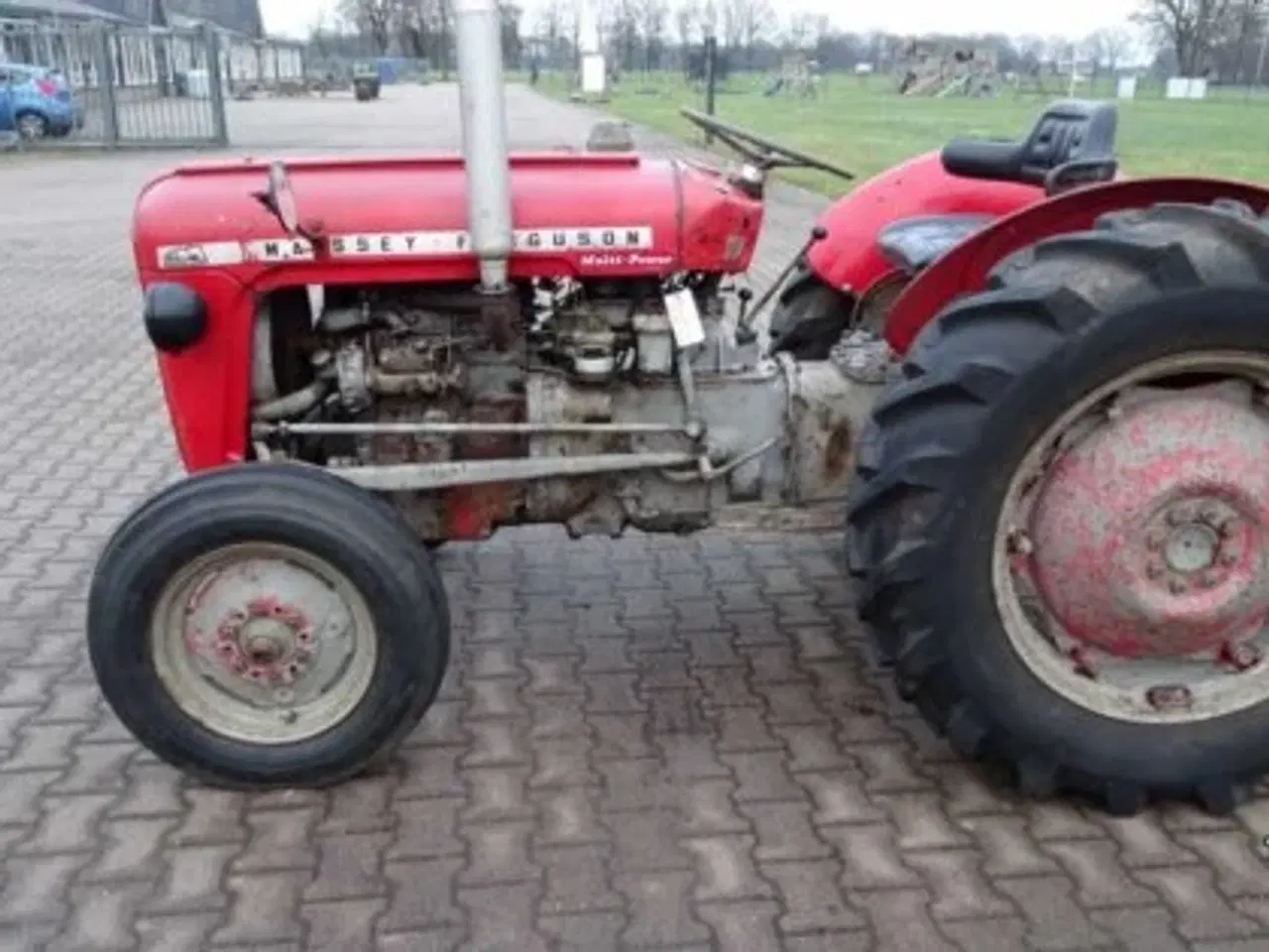 Billede 5 - KØBES BILLIG Traktor m klipper Brugsklar OK osv 