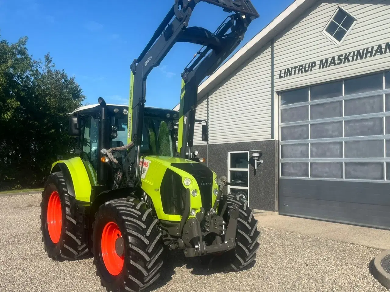Billede 17 - CLAAS ARION 550 CEBIS Med frontlæsser og frontlift