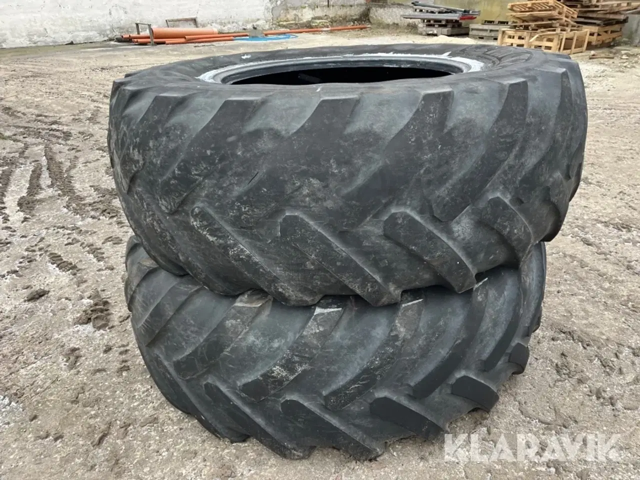 Billede 3 - Traktordæk Michelin Axiobib 710/75R42 - 2 styk