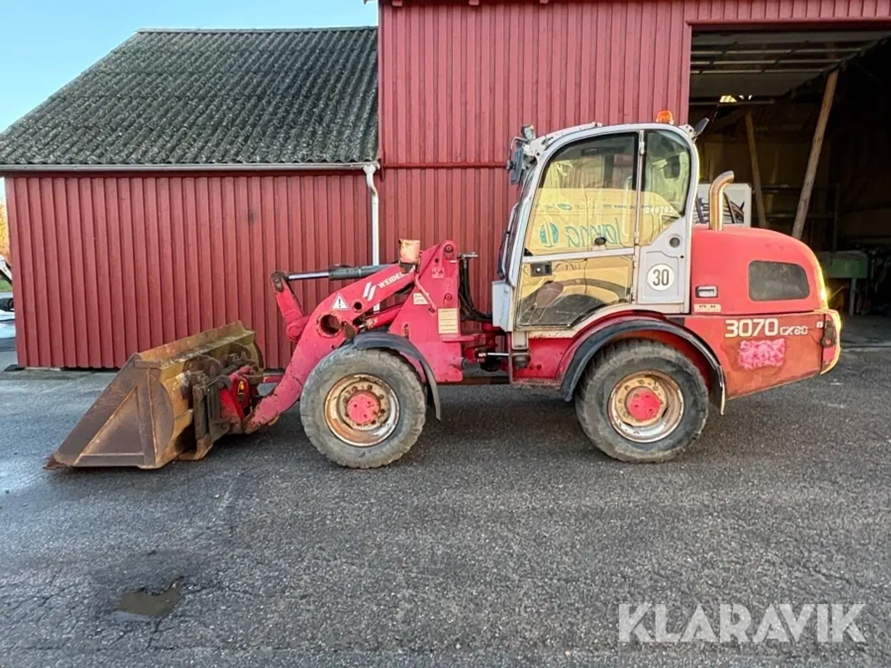 Billede 2 - Miniged Weidemann 3070 CX80