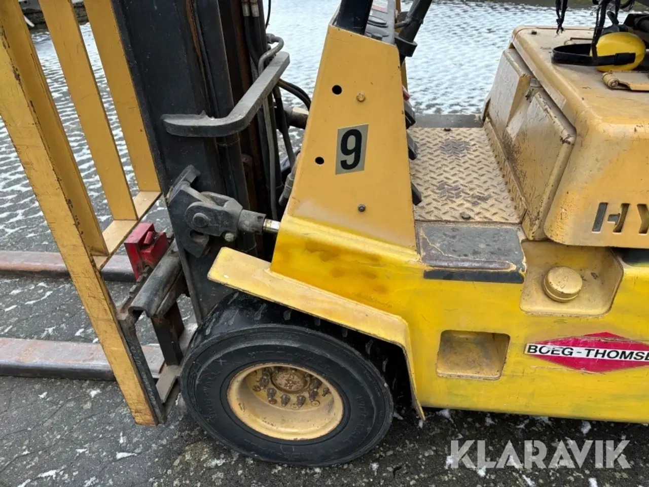 Billede 5 - Gas truck med sideskifte Hyster HL25 XL