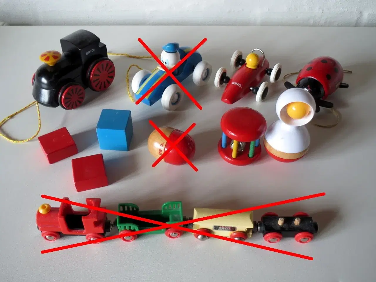 Billede 1 - Forskelligt BRIO trælegetøj