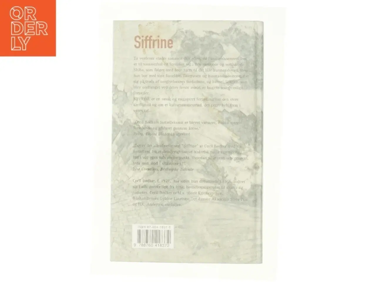 Billede 3 - Siffrine af Cecil Bødker (Bog)