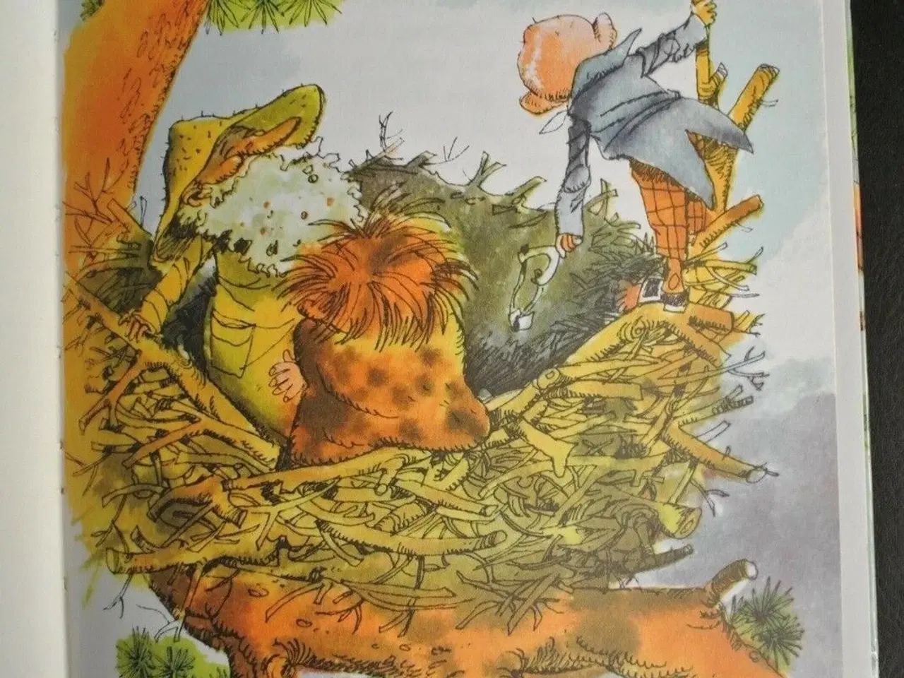 Billede 2 - tre mærkelige mænd på rottejagt, af eno raud. ill.