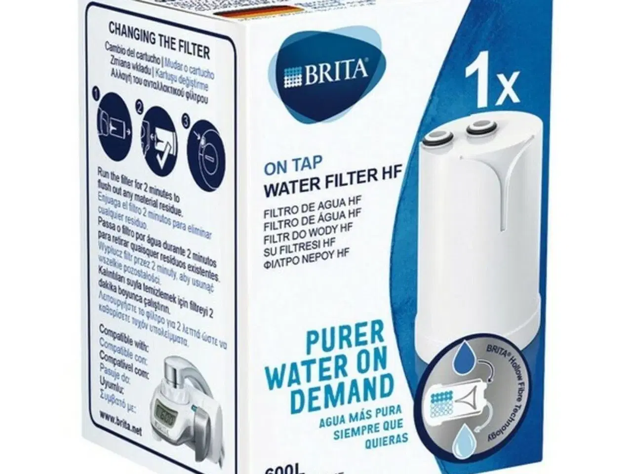 Billede 1 - Vandfilter til hane Brita On Tap HF - 600 l
