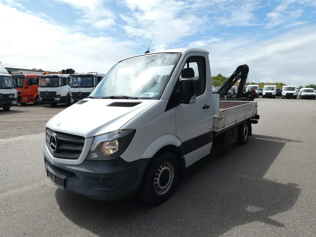 Billede 4 - Mercedes-Benz Sprinter 316 KRANBIL 2,1 CDI R3 163HK Ladv./Chas. Man.