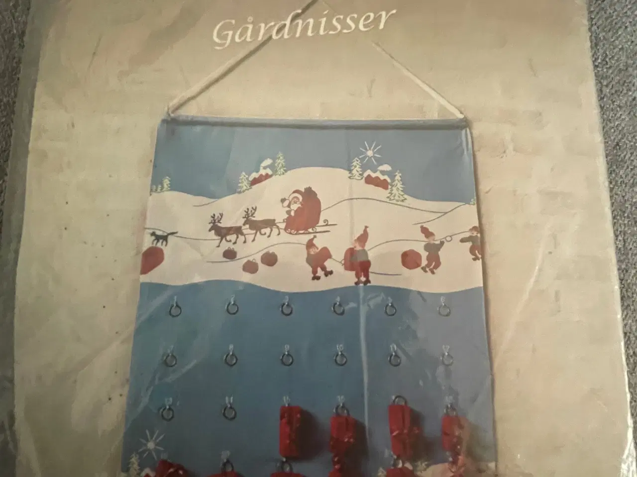 Billede 4 - Marie Sohl julekalender med ringe til ophæng