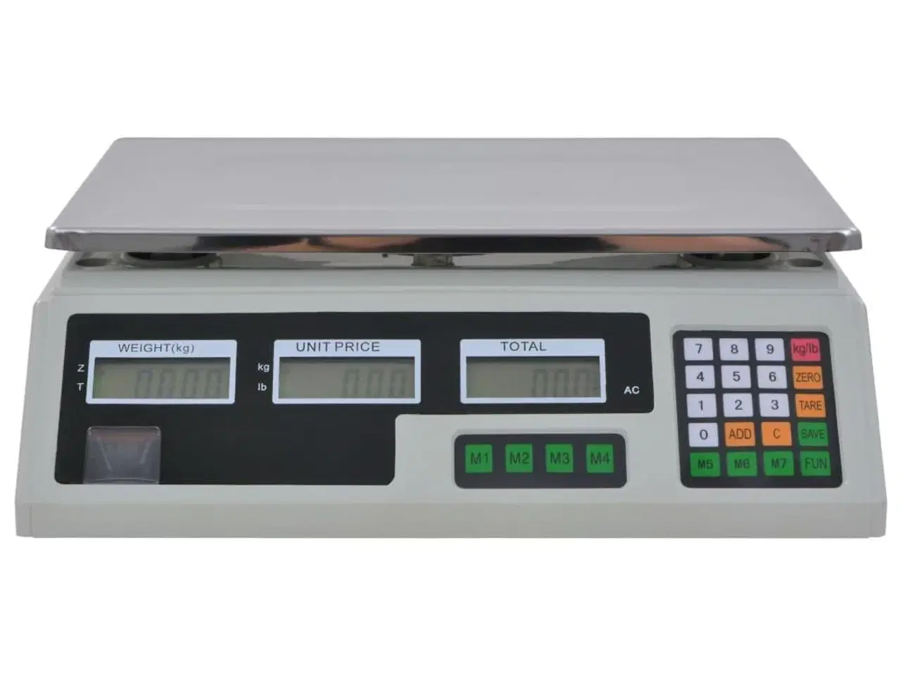 Billede 5 - Digital vægt 30 kg med genopladeligt batteri