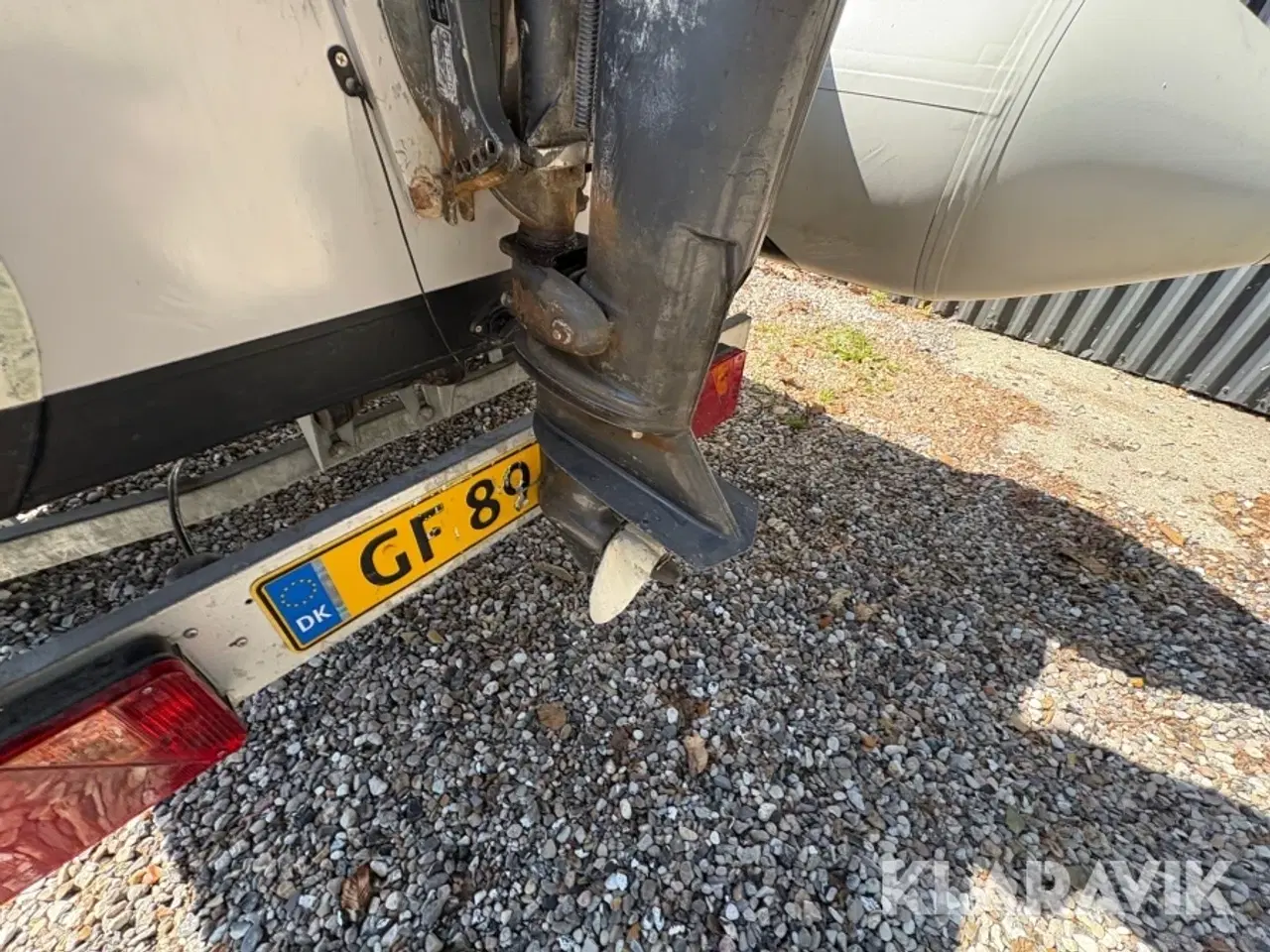 Billede 12 - Gummi Båd med trailer Sun marine Sd360