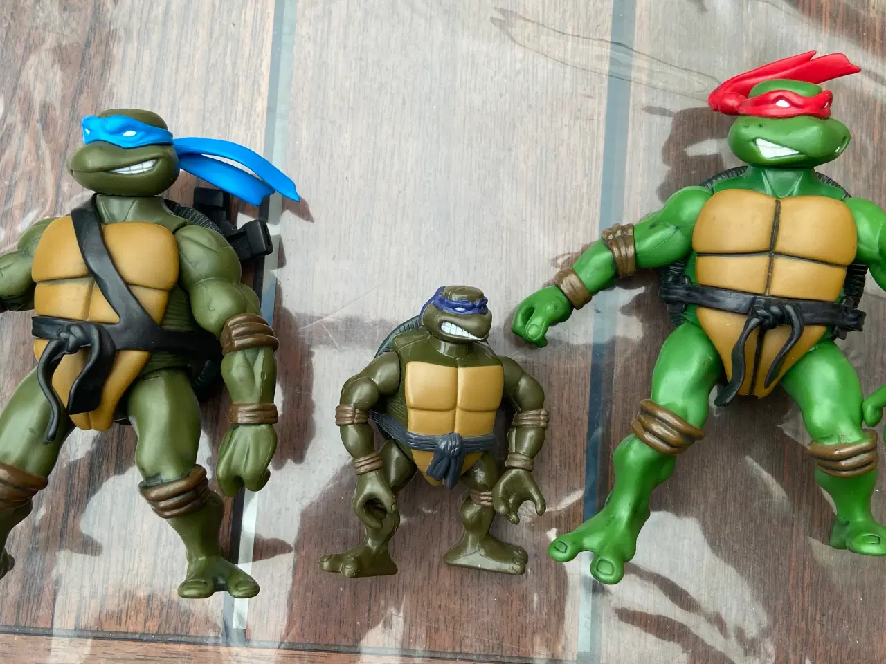 Billede 1 - 3 stk Ninja turtles sælges 