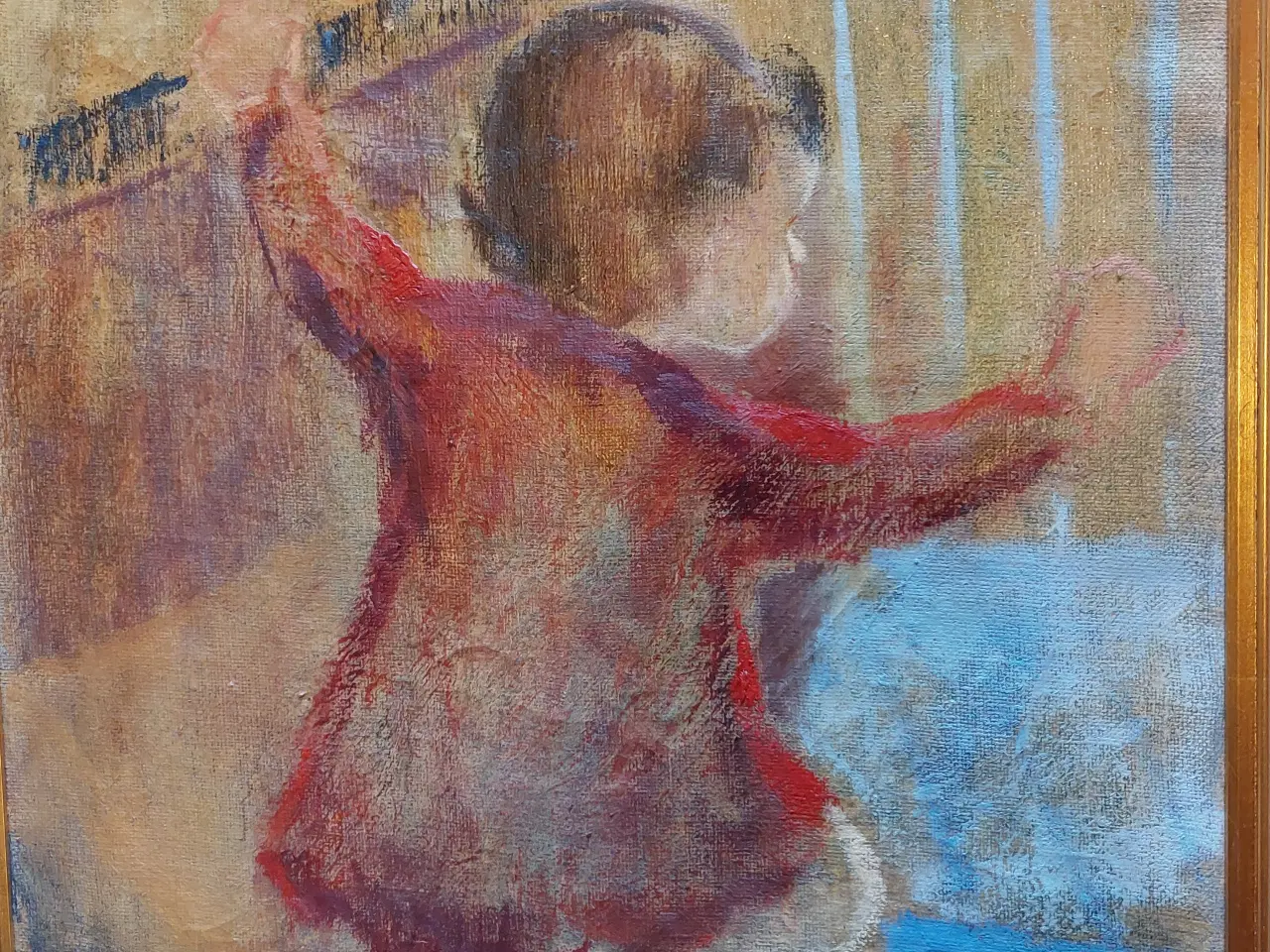 Billede 2 - ARNE A. HANSEN - oliemaleri