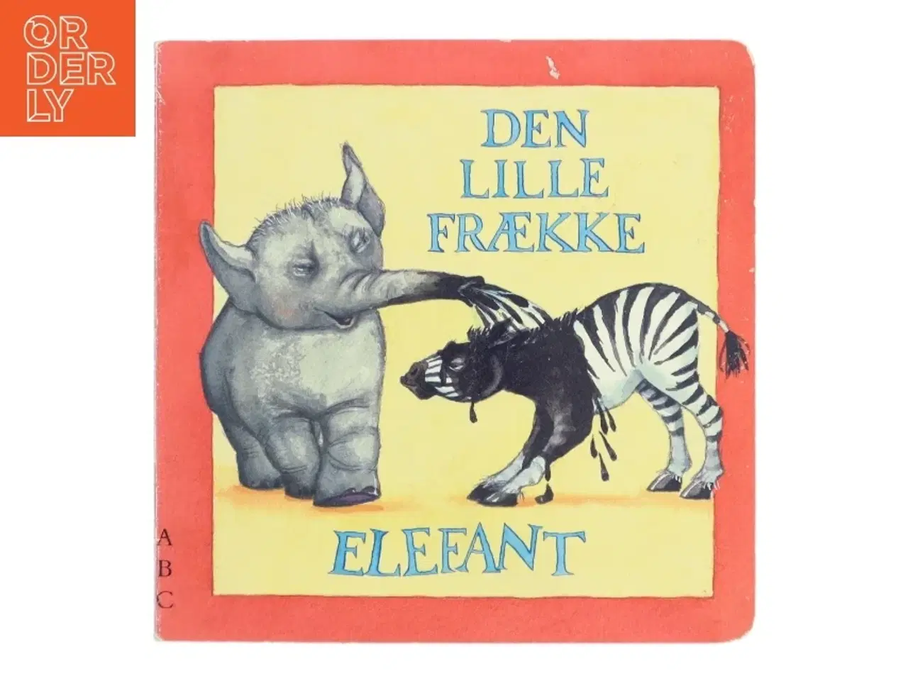 Billede 1 - Den lille frække elefant af Birde Poulsen (Bog)