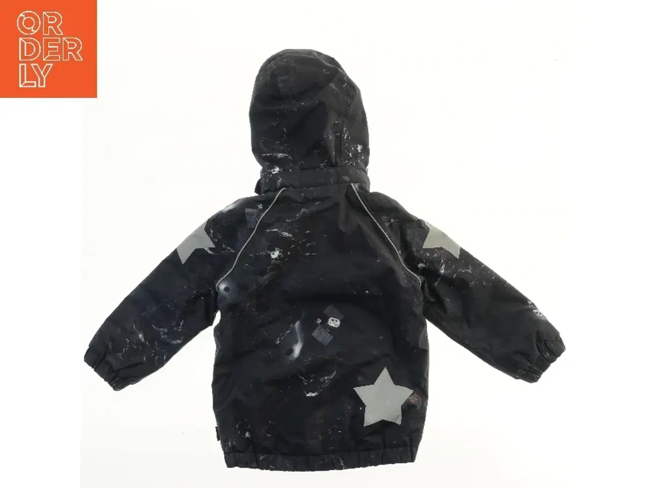 Billede 2 - Børnevinterjakke med stjernemønster fra Molo (str. 98)