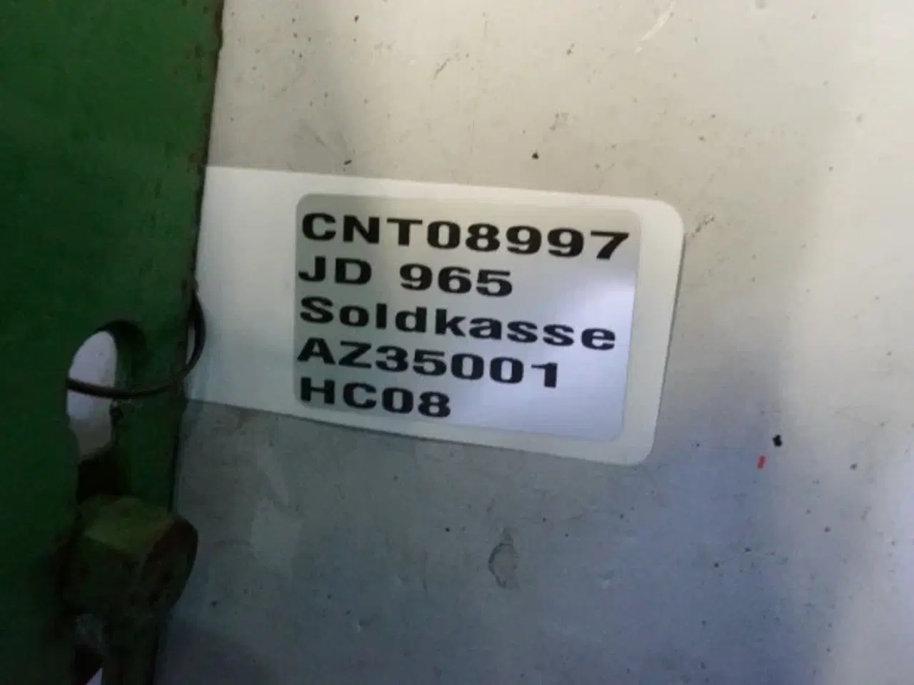 Billede 13 - John Deere 965 Soldkasse AZ35001