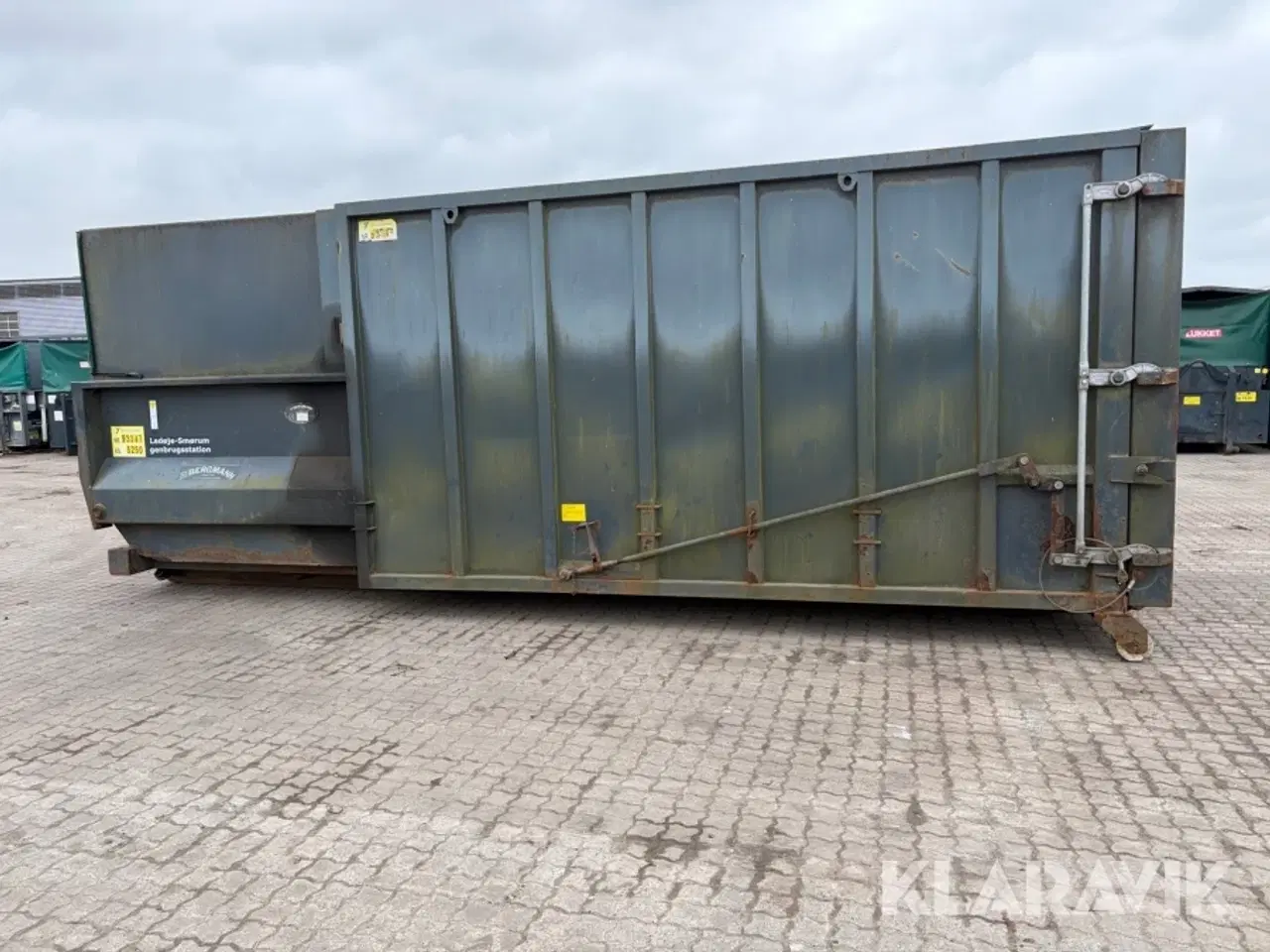 Billede 5 - Container Bergmann stationær komprimator