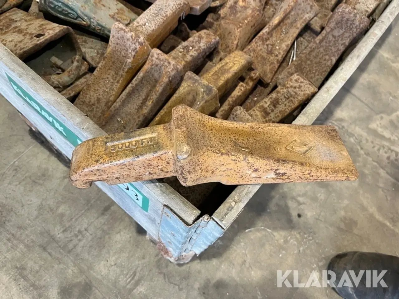 Billede 5 - Diverse tænder til gravemaskine