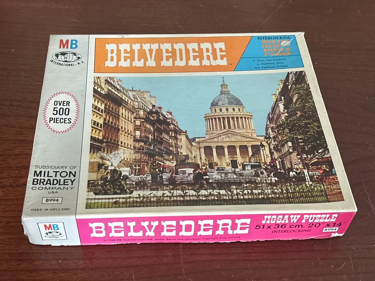 Billede 3 - Paris: The Pantheon, puslespil 500+ brikker